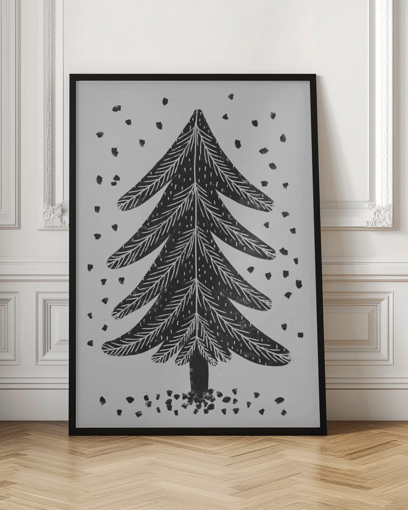 Pine Tree - Stretched Canvas, Poster or Fine Art Print I Heart Wall Art