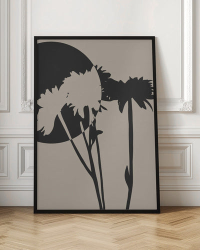 Abstract Flower  01 - Stretched Canvas, Poster or Fine Art Print I Heart Wall Art
