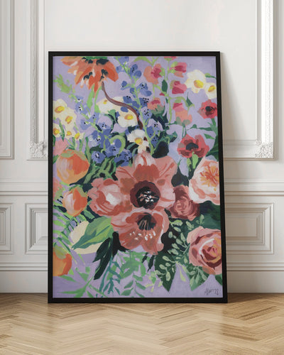 Tropical Bouqet - Stretched Canvas, Poster or Fine Art Print I Heart Wall Art