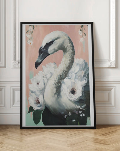 The Swan - Stretched Canvas, Poster or Fine Art Print I Heart Wall Art