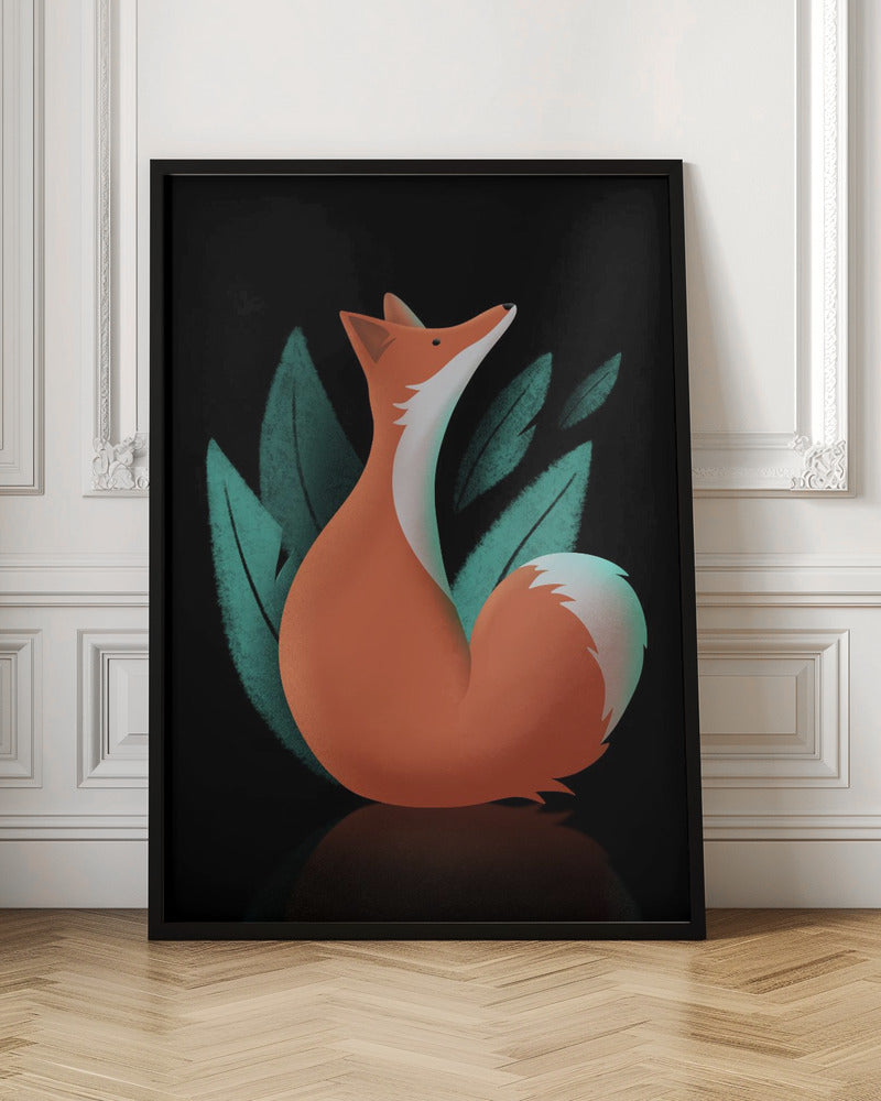 Foxy Trot - Stretched Canvas, Poster or Fine Art Print I Heart Wall Art