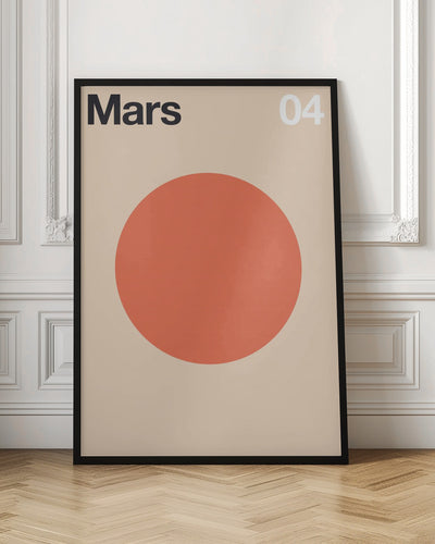 Mars - Stretched Canvas, Poster or Fine Art Print I Heart Wall Art