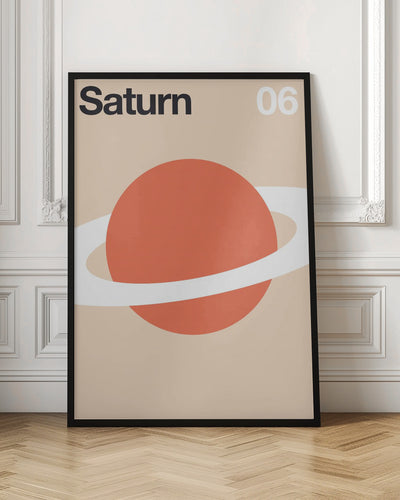 Saturn - Stretched Canvas, Poster or Fine Art Print I Heart Wall Art