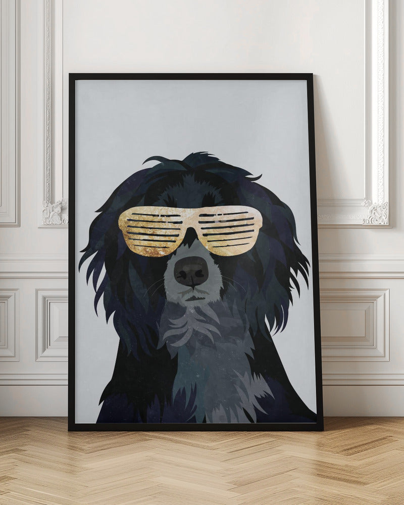 Hiphop Cockerspaniel - Stretched Canvas, Poster or Fine Art Print I Heart Wall Art