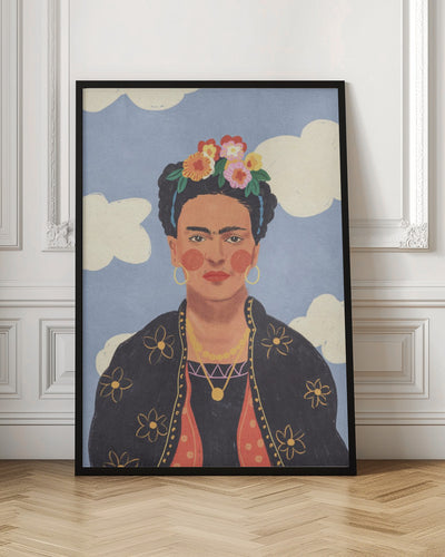 Frida 2 - Stretched Canvas, Poster or Fine Art Print I Heart Wall Art