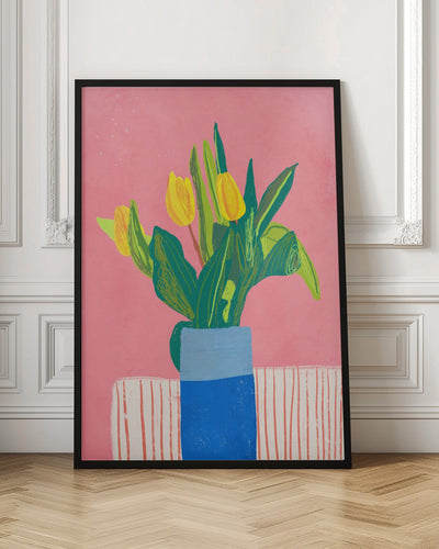 Tulips - Stretched Canvas, Poster or Fine Art Print I Heart Wall Art