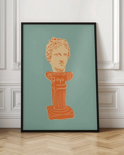 Head On Pedestal - Stretched Canvas, Poster or Fine Art Print I Heart Wall Art