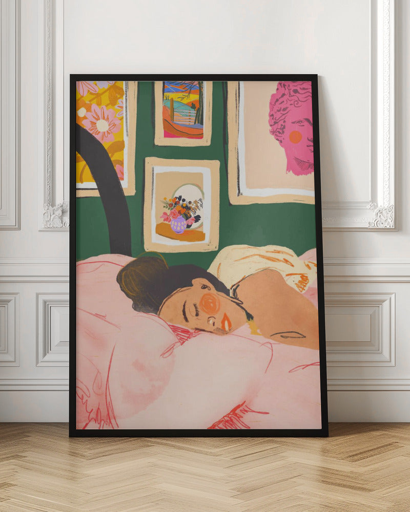 Still asleep - Stretched Canvas, Poster or Fine Art Print I Heart Wall Art