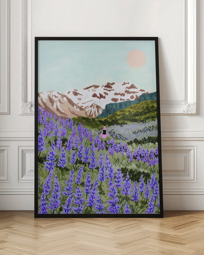 Lupine - Stretched Canvas, Poster or Fine Art Print I Heart Wall Art