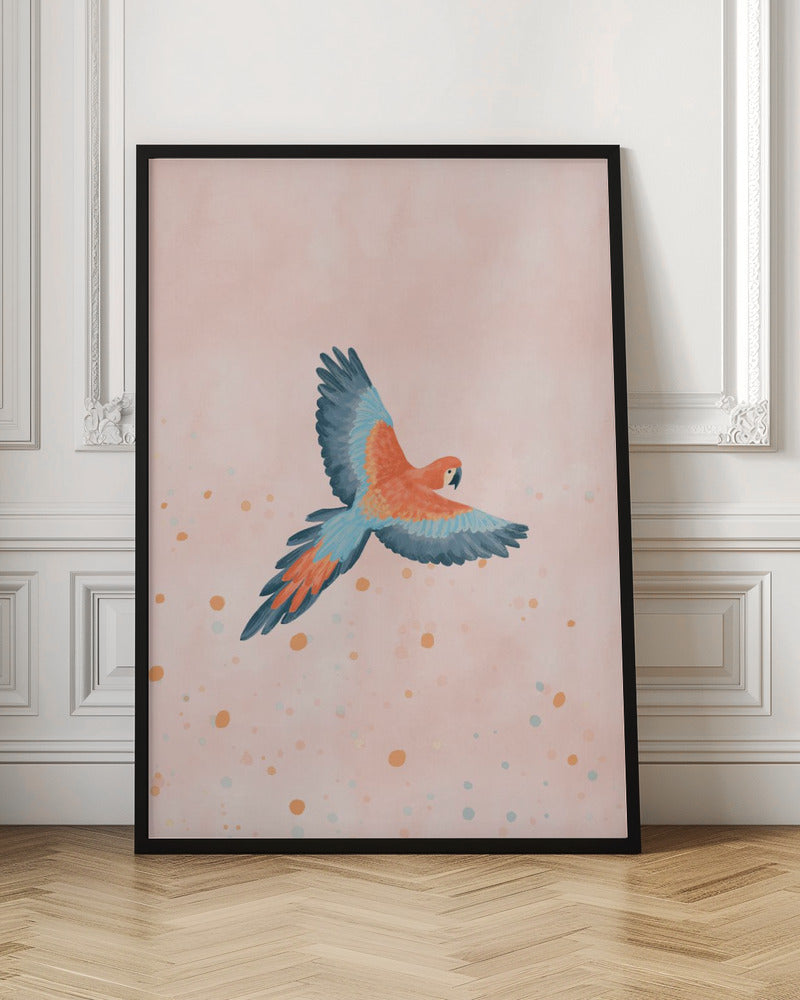 Fly With Me - Stretched Canvas, Poster or Fine Art Print I Heart Wall Art