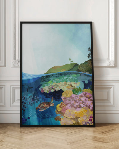 Underwater World - Stretched Canvas, Poster or Fine Art Print I Heart Wall Art