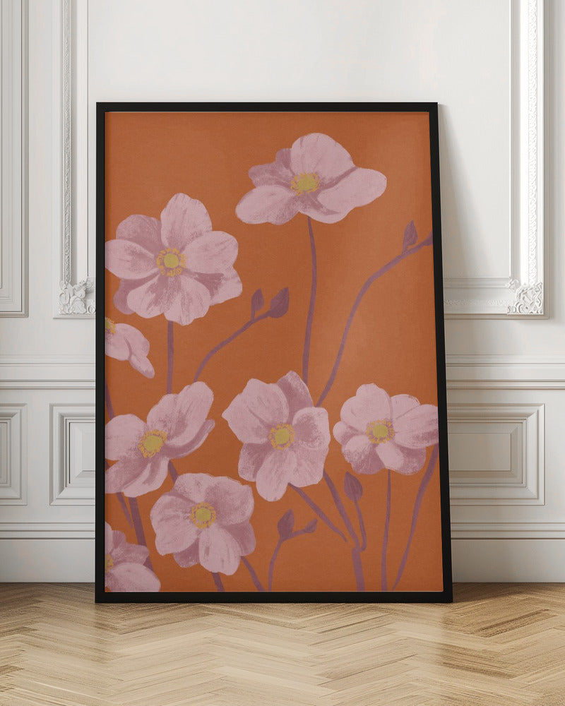 Anemone - Stretched Canvas, Poster or Fine Art Print I Heart Wall Art