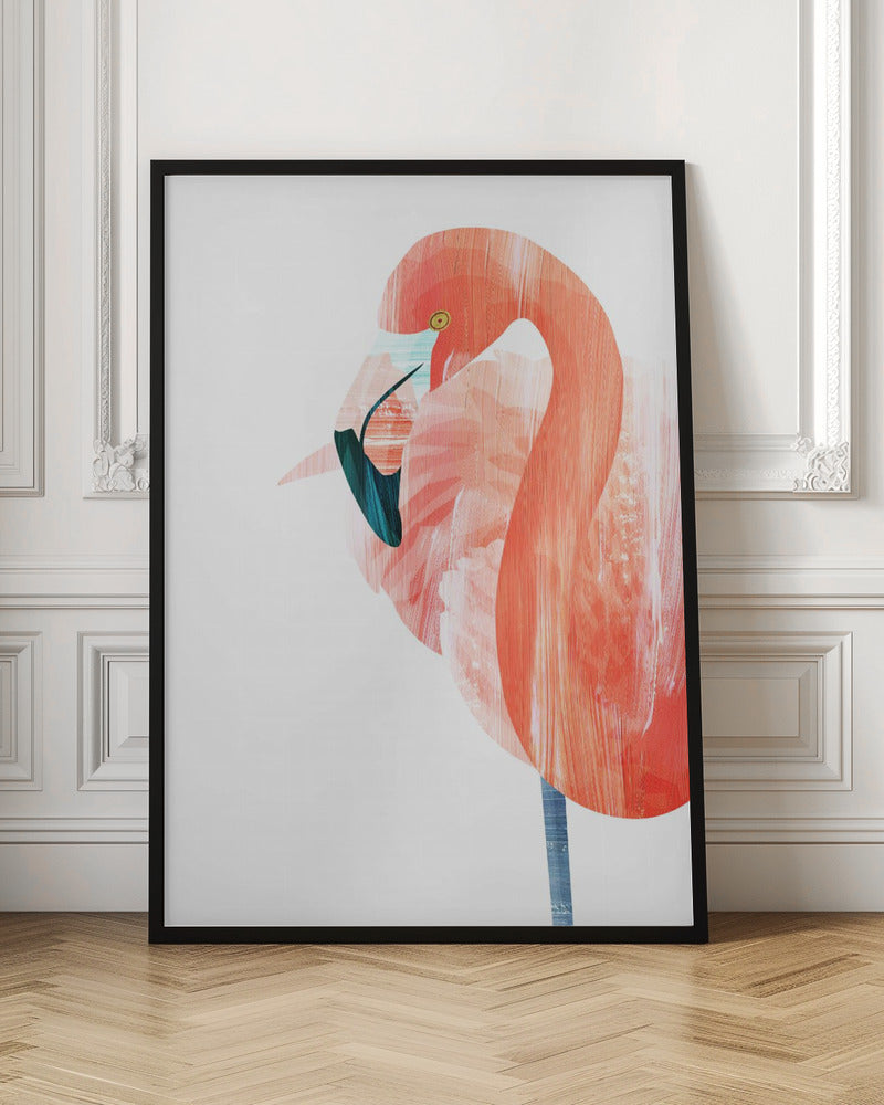 Pink Lady - Stretched Canvas, Poster or Fine Art Print I Heart Wall Art