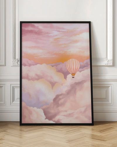 In the Clouds - Stretched Canvas, Poster or Fine Art Print I Heart Wall Art