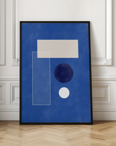 Minimalist Geometric shapes - Stretched Canvas, Poster or Fine Art Print I Heart Wall Art