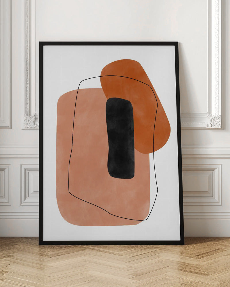 Abstract Harmony - Stretched Canvas, Poster or Fine Art Print I Heart Wall Art