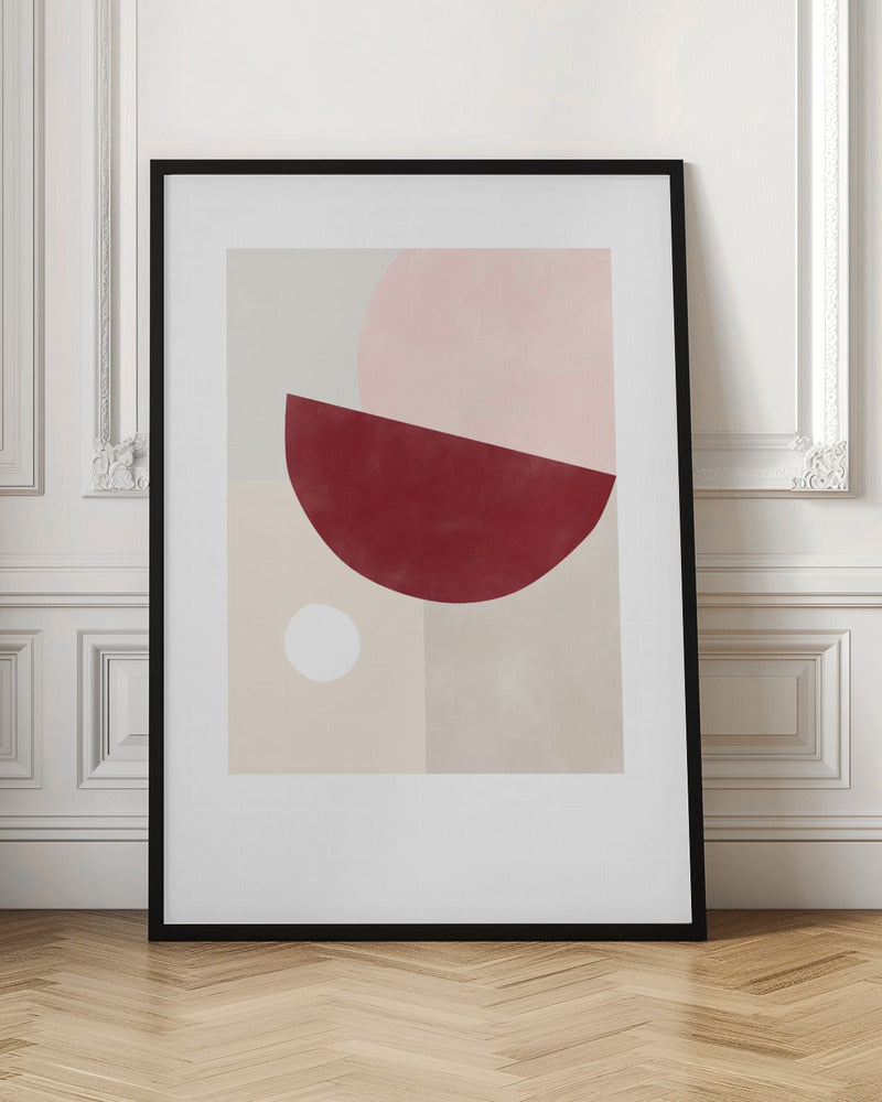 Geometric Elegance - Stretched Canvas, Poster or Fine Art Print I Heart Wall Art