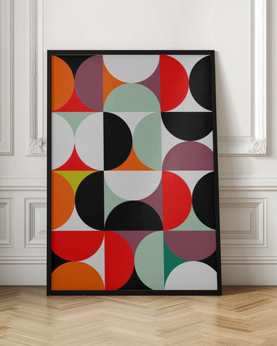 Mid Century 1 - Stretched Canvas, Poster or Fine Art Print I Heart Wall Art