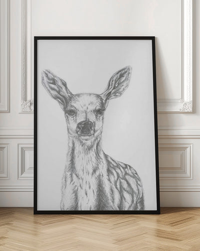 Deer - Stretched Canvas, Poster or Fine Art Print I Heart Wall Art