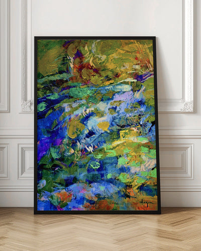 Nature Inspired Landscape - Stretched Canvas, Poster or Fine Art Print I Heart Wall Art