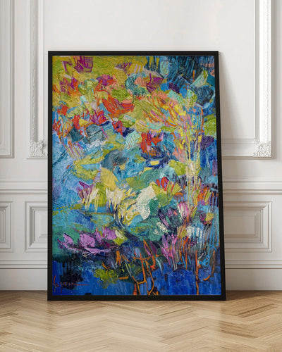 Radiant Pond Sonata - Stretched Canvas, Poster or Fine Art Print I Heart Wall Art