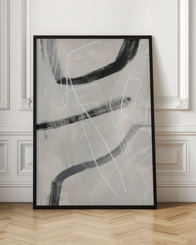 Gestual #4 - Stretched Canvas, Poster or Fine Art Print I Heart Wall Art