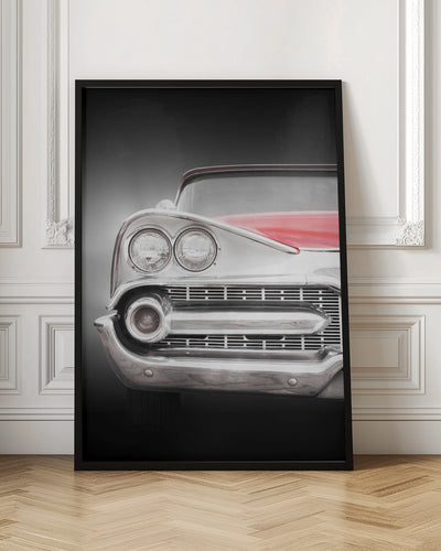 American classic car Coronet 1959 front view - Stretched Canvas, Poster or Fine Art Print I Heart Wall Art