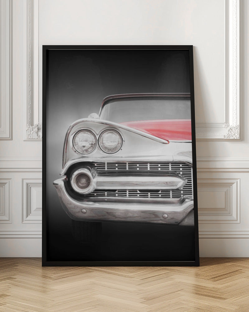 American classic car Coronet 1959 front view - Stretched Canvas, Poster or Fine Art Print I Heart Wall Art