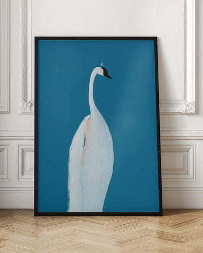 Swan Maybe - Stretched Canvas, Poster or Fine Art Print I Heart Wall Art