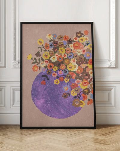 Flora Fantasia - Stretched Canvas, Poster or Fine Art Print I Heart Wall Art