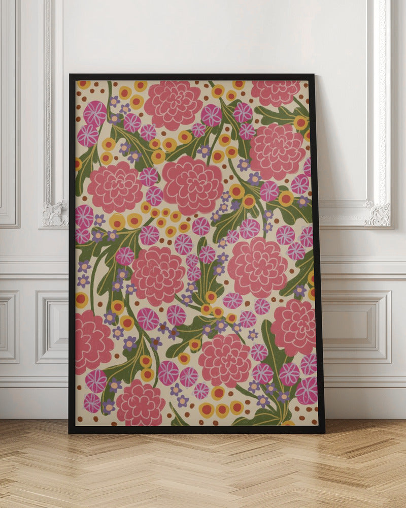 Asters - Stretched Canvas, Poster or Fine Art Print I Heart Wall Art
