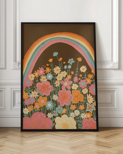 Under the rainbow - Stretched Canvas, Poster or Fine Art Print I Heart Wall Art