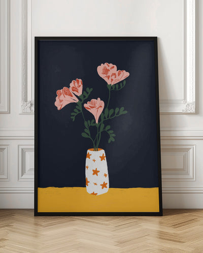 Freesia - Stretched Canvas, Poster or Fine Art Print I Heart Wall Art