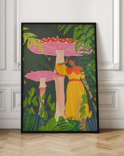 Magic forest - Stretched Canvas, Poster or Fine Art Print I Heart Wall Art