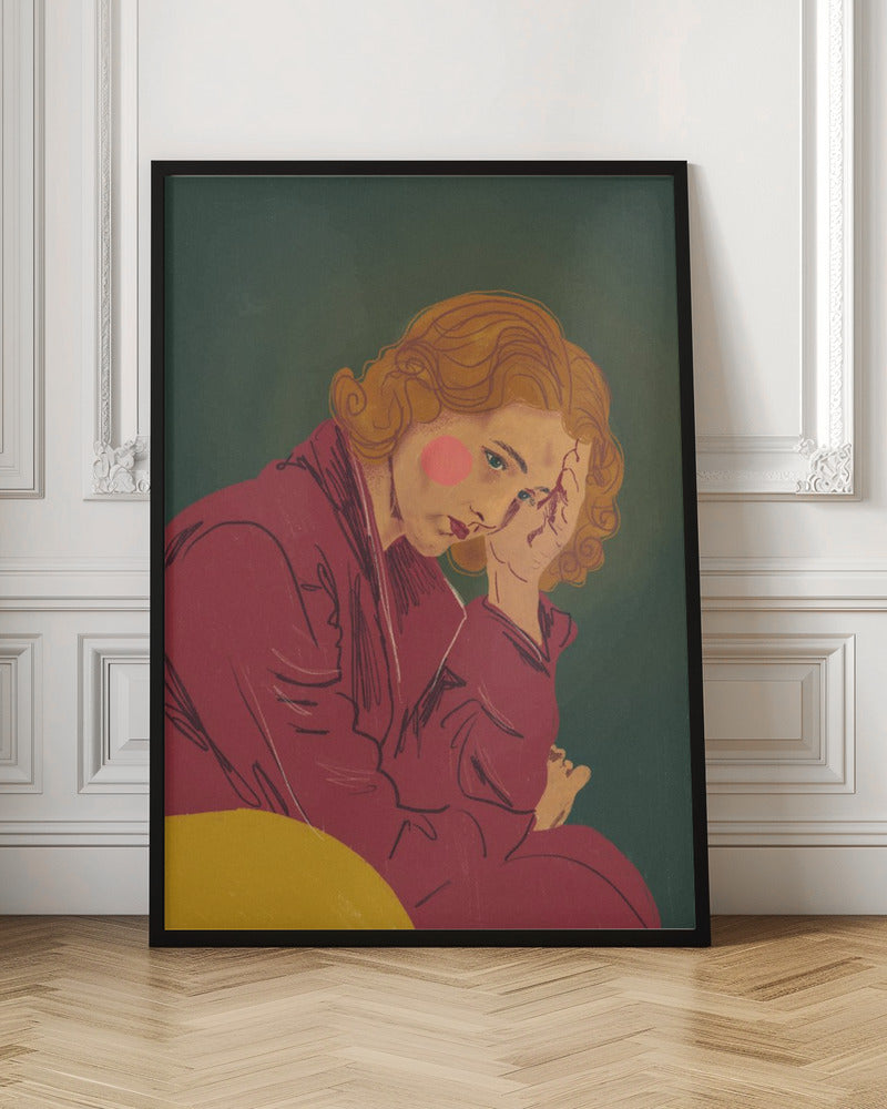 Melancholy - Stretched Canvas, Poster or Fine Art Print I Heart Wall Art