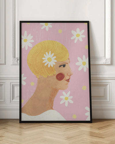 Daisy - Stretched Canvas, Poster or Fine Art Print I Heart Wall Art