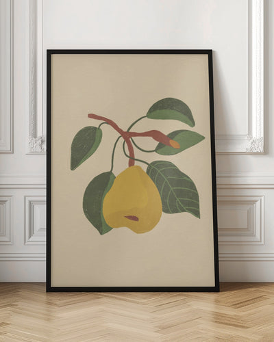 Pear - Stretched Canvas, Poster or Fine Art Print I Heart Wall Art