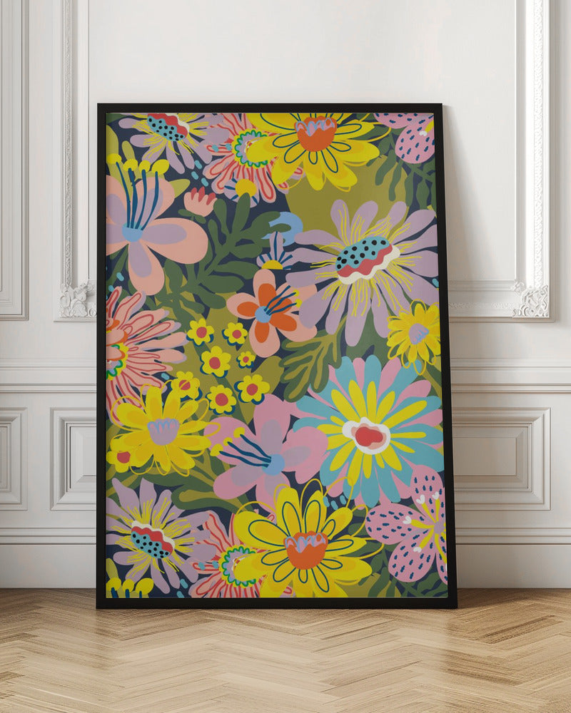 Enchanted blossoms - Stretched Canvas, Poster or Fine Art Print I Heart Wall Art