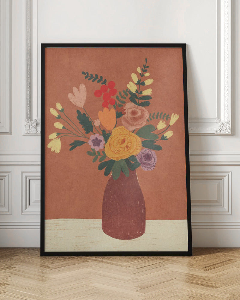 Floral elegance - Stretched Canvas, Poster or Fine Art Print I Heart Wall Art