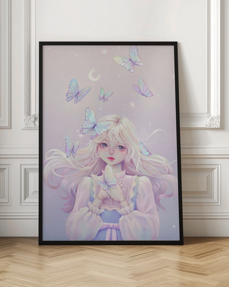 Fantasy Fairy Doll - Stretched Canvas, Poster or Fine Art Print I Heart Wall Art