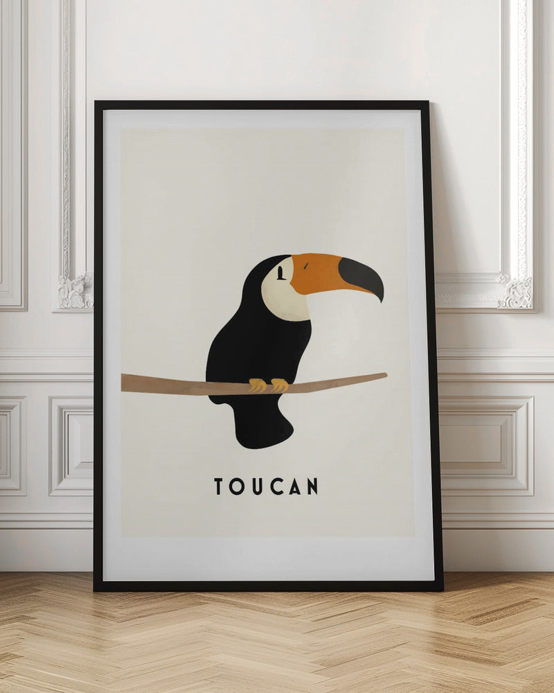 Tucan - Stretched Canvas, Poster or Fine Art Print I Heart Wall Art