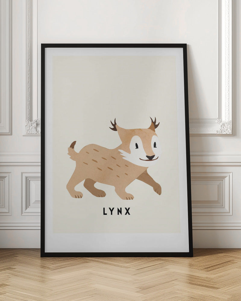 Lynx - Stretched Canvas, Poster or Fine Art Print I Heart Wall Art