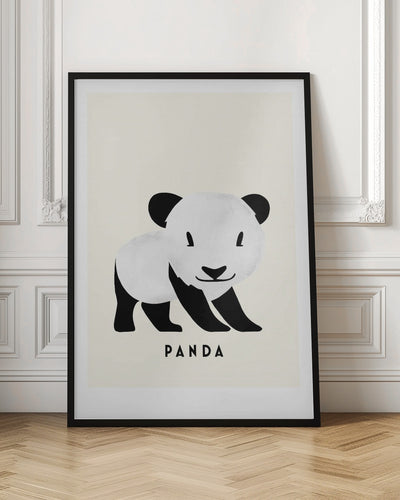 Panda - Stretched Canvas, Poster or Fine Art Print I Heart Wall Art