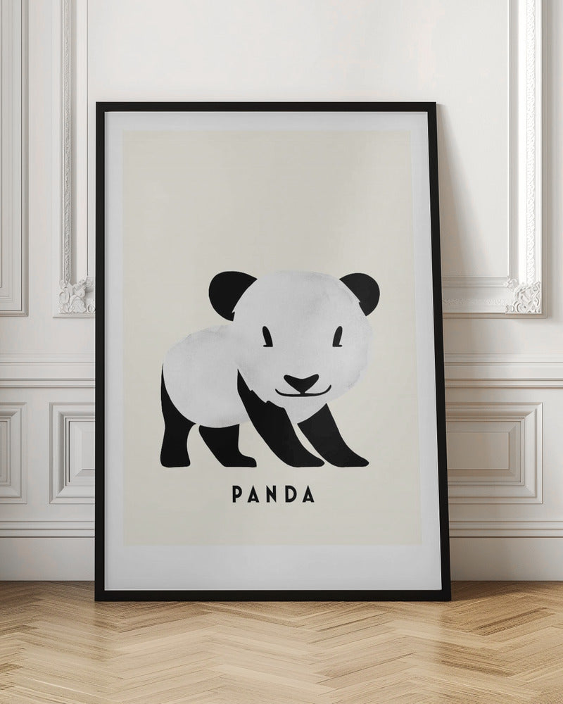 Panda - Stretched Canvas, Poster or Fine Art Print I Heart Wall Art