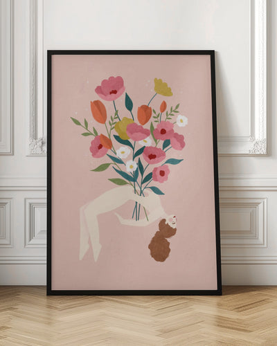 I'm a Flower - Stretched Canvas, Poster or Fine Art Print I Heart Wall Art