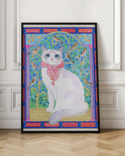 An Elegant Pussycat - Stretched Canvas, Poster or Fine Art Print I Heart Wall Art