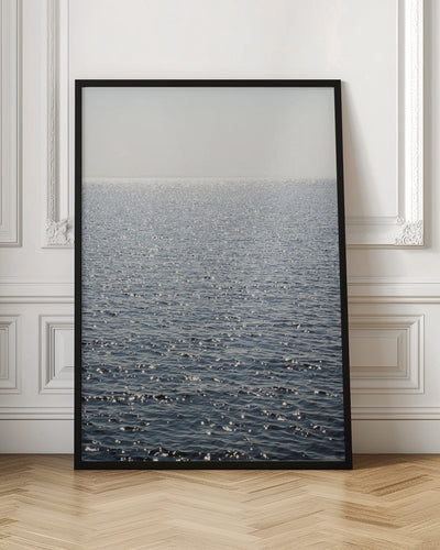 Sunkissed Ocean - Stretched Canvas, Poster or Fine Art Print I Heart Wall Art