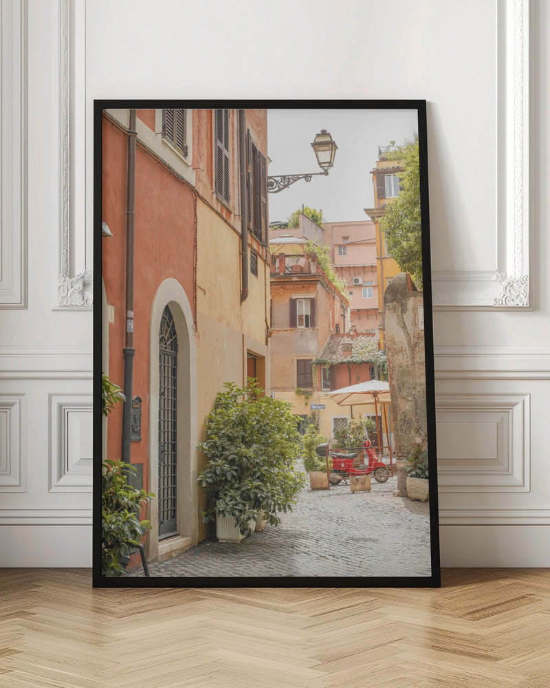 Trastevere, Rome - Stretched Canvas, Poster or Fine Art Print I Heart Wall Art