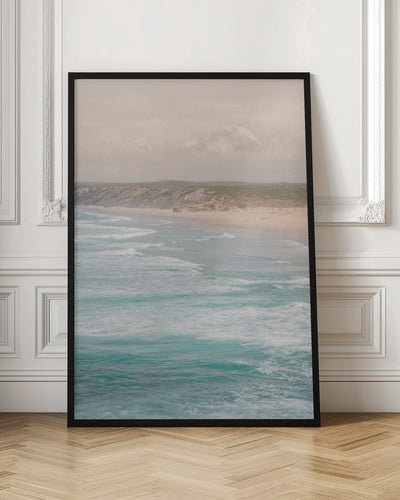 Bordeira's Beach - Stretched Canvas, Poster or Fine Art Print I Heart Wall Art