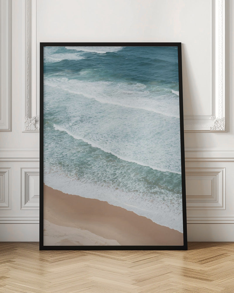 Wave After Wave - Stretched Canvas, Poster or Fine Art Print I Heart Wall Art